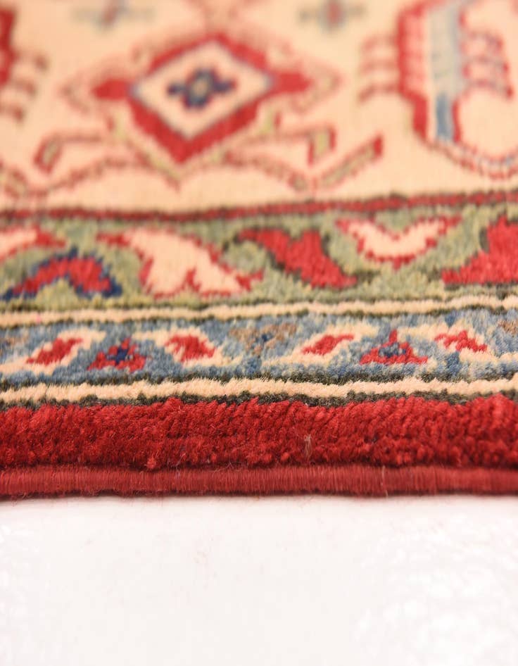 Detail image of  6' 6 x 9' 10  Hand Knotted Kazak Rug