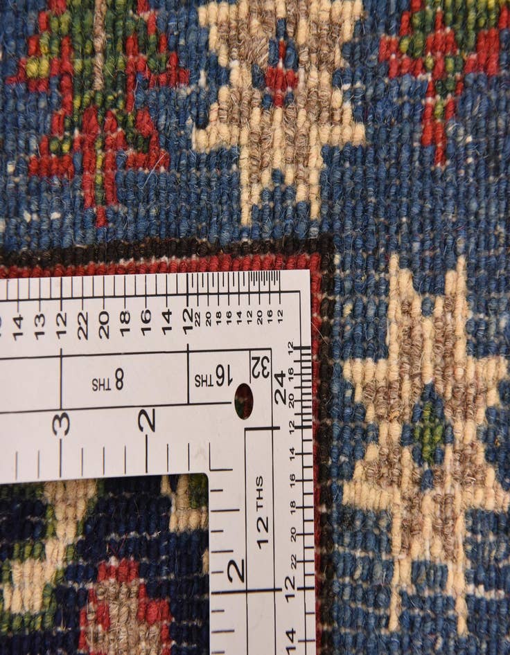 Detail image of  6' 4 x 9' 8  Hand Knotted Kazak Rug