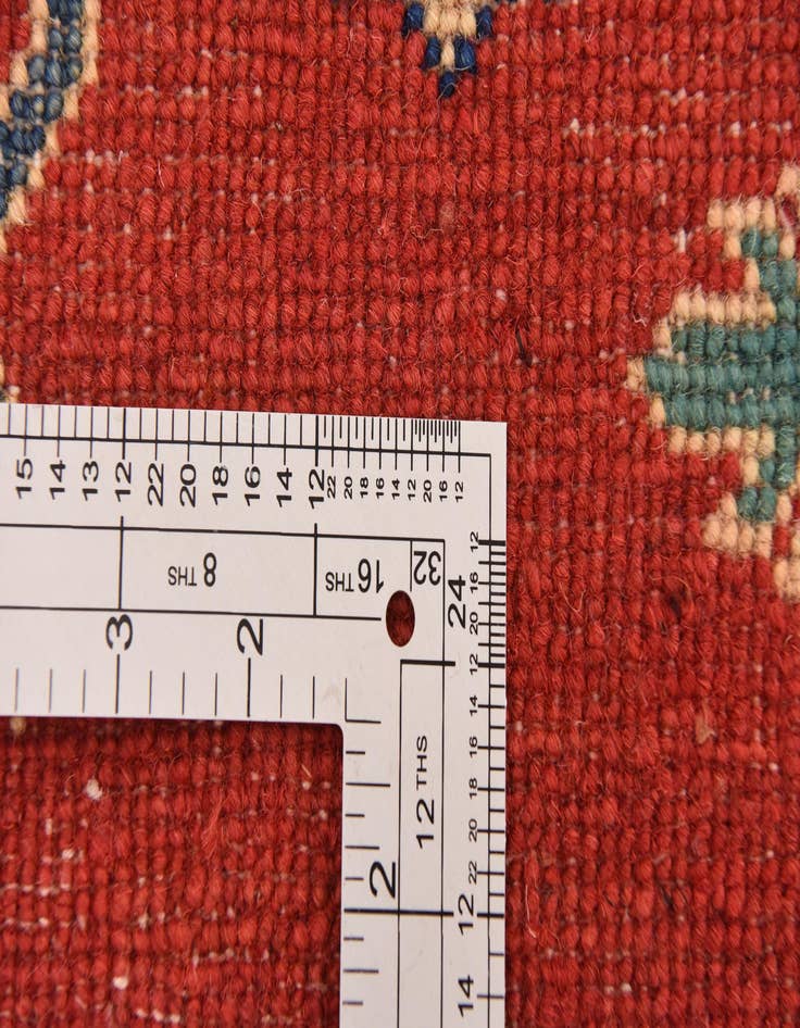 Detail image of  6' 8 x 9' 8  Hand Knotted Kazak Rug