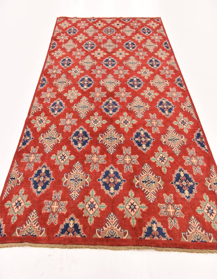 Detail image of  6' 8 x 9' 8  Hand Knotted Kazak Rug