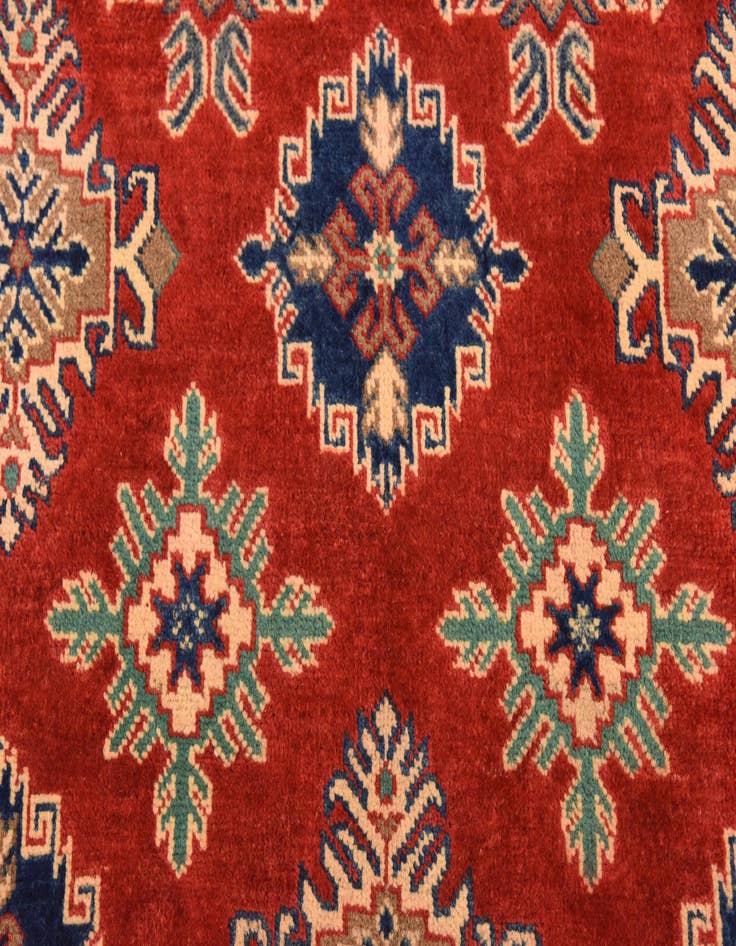Detail image of  6' 8 x 9' 8  Hand Knotted Kazak Rug
