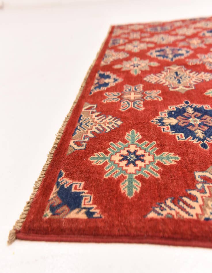 Detail image of  6' 8 x 9' 8  Hand Knotted Kazak Rug