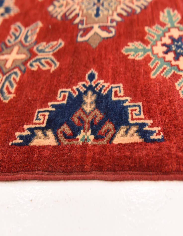 Detail image of  6' 8 x 9' 8  Hand Knotted Kazak Rug