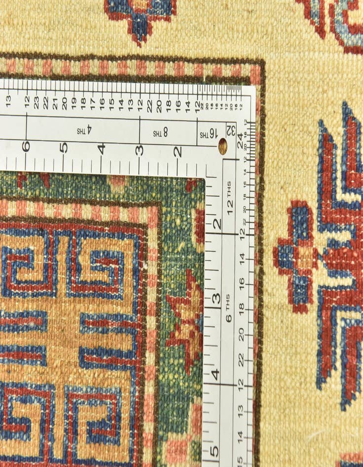 Detail image of  5' 10 x 8' 3  Hand Knotted Kazak Oriental Rug