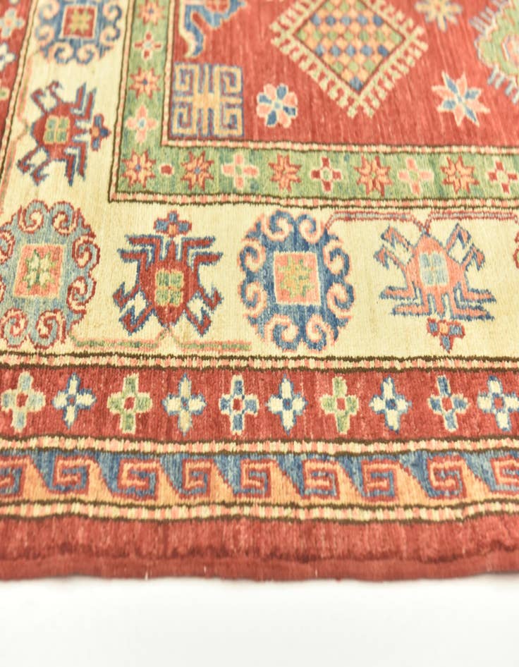 Detail image of  5' 10 x 8' 3  Hand Knotted Kazak Oriental Rug