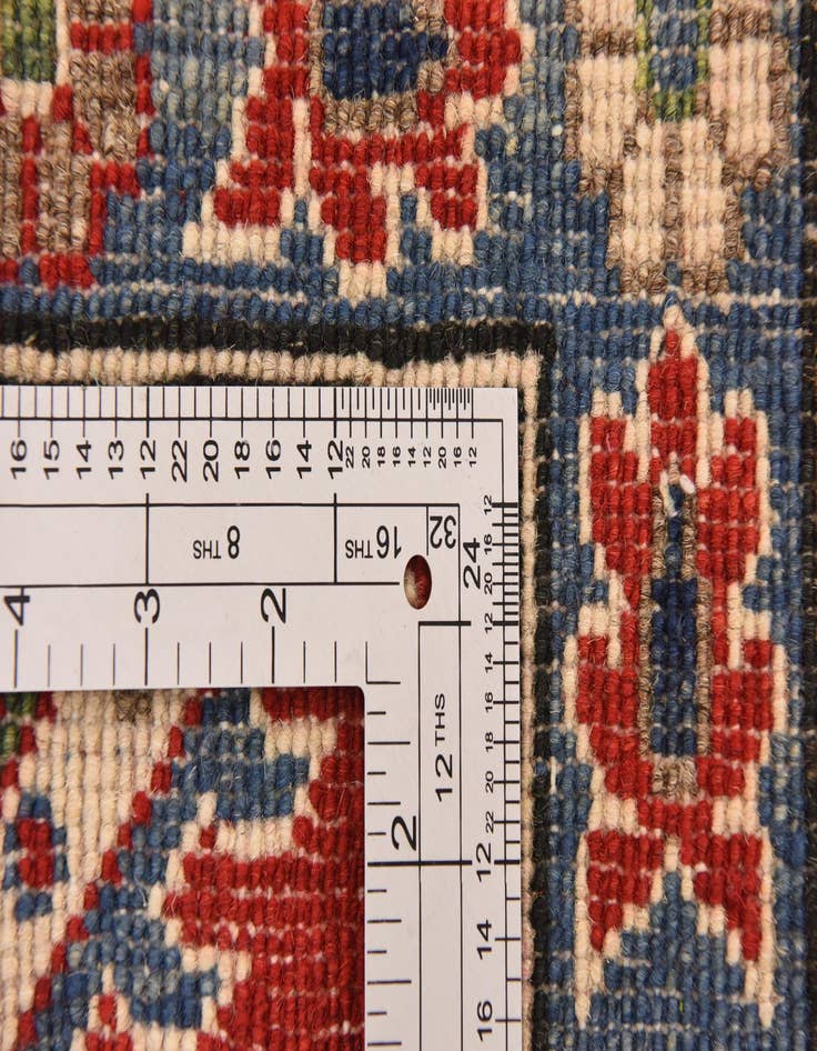 Detail image of  6' 4 x 9' 8  Hand Knotted Kazak Rug