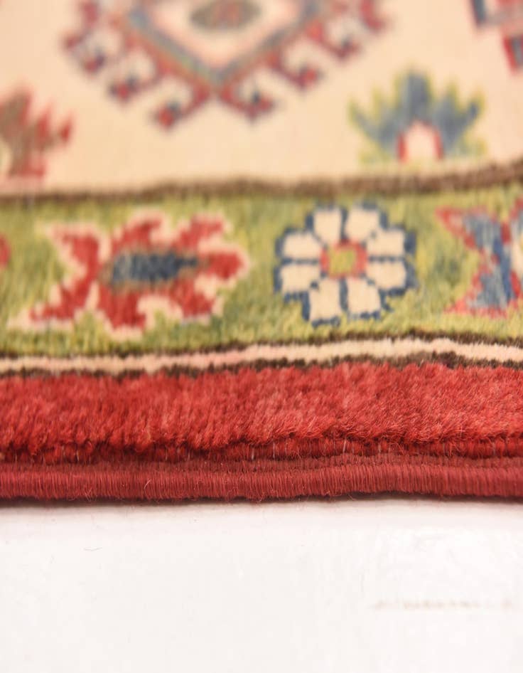 Detail image of  6' 4 x 9' 8  Hand Knotted Kazak Rug