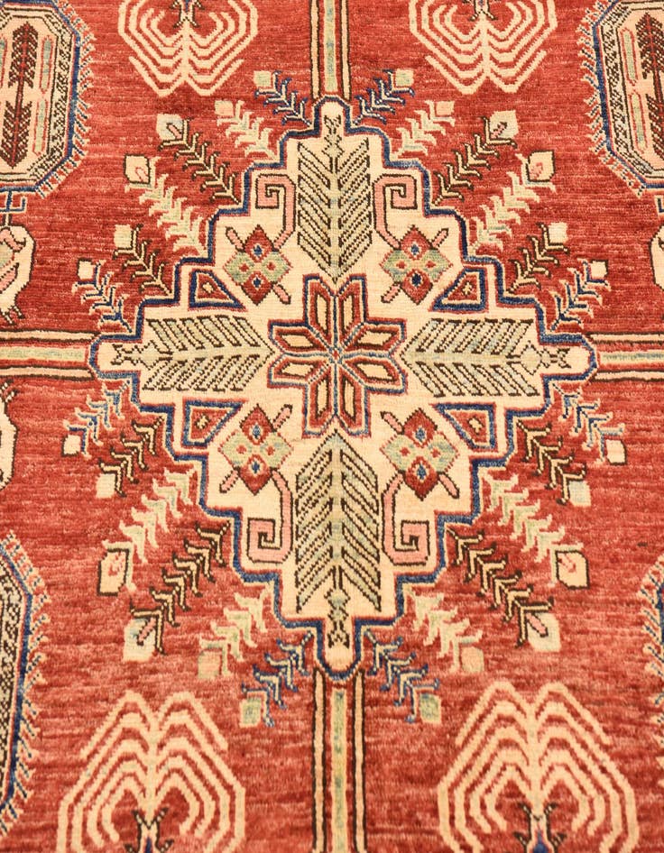 Detail image of  5' 9 x 7' 11  Hand Knotted Kazak Oriental Rug