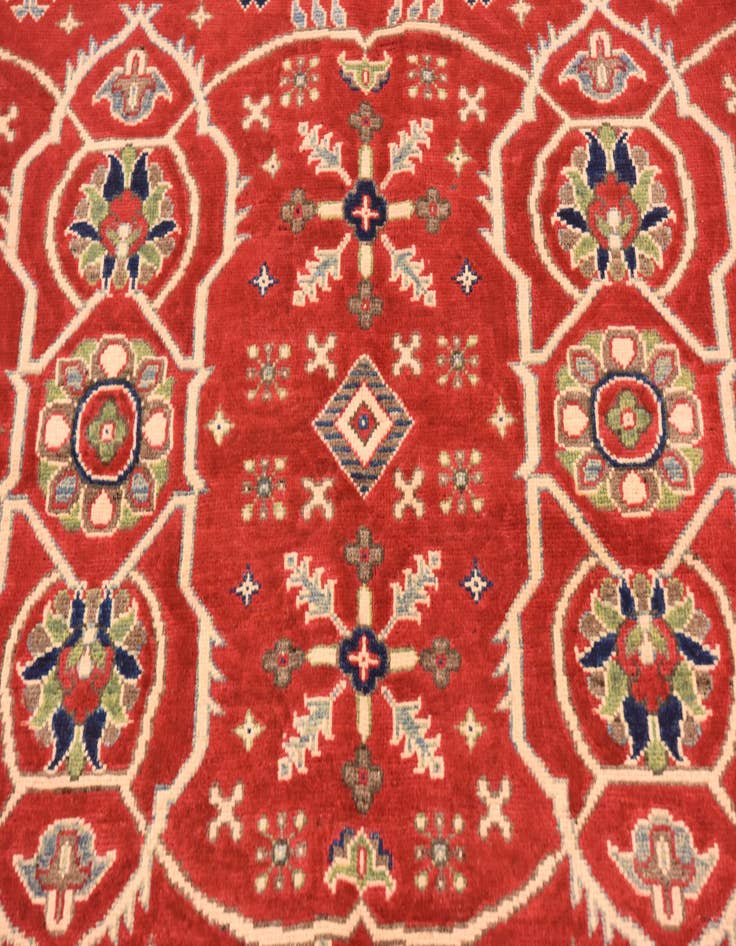 Detail image of  5' 8 x 7' 10  Hand Knotted Kazak Rug