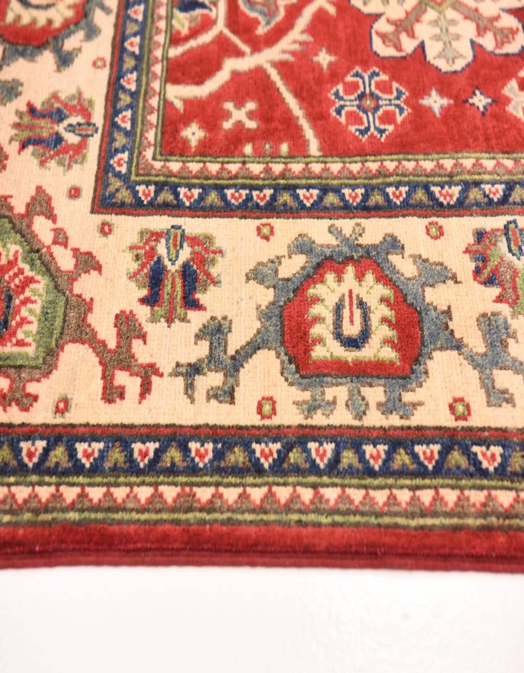 Detail image of  5' 8 x 7' 10  Hand Knotted Kazak Rug