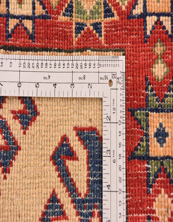 Detail image of  5' 8 x 7' 10  Hand Knotted Kazak Rug