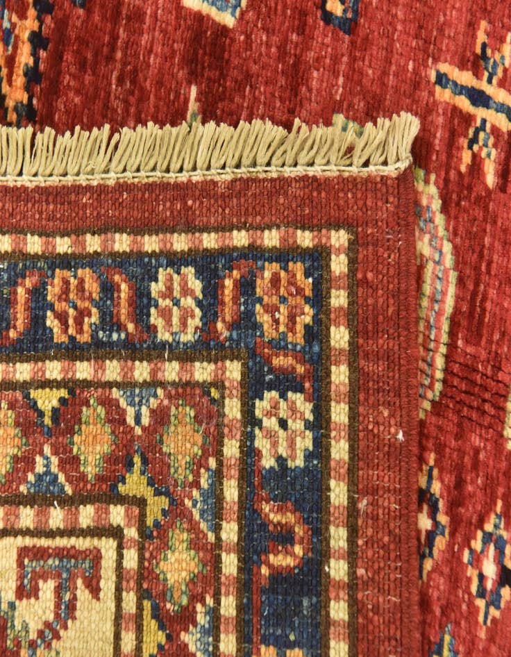 Detail image of  5' 8 x 7' 10  Hand Knotted Kazak Oriental Rug