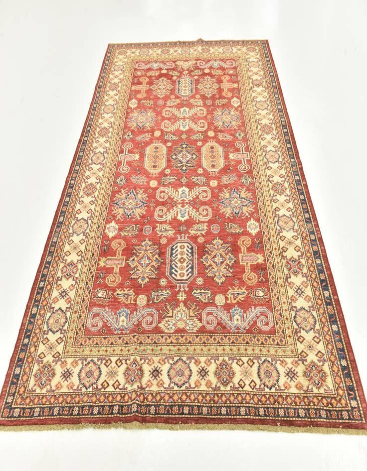 Detail image of  5' 8 x 7' 10  Hand Knotted Kazak Oriental Rug