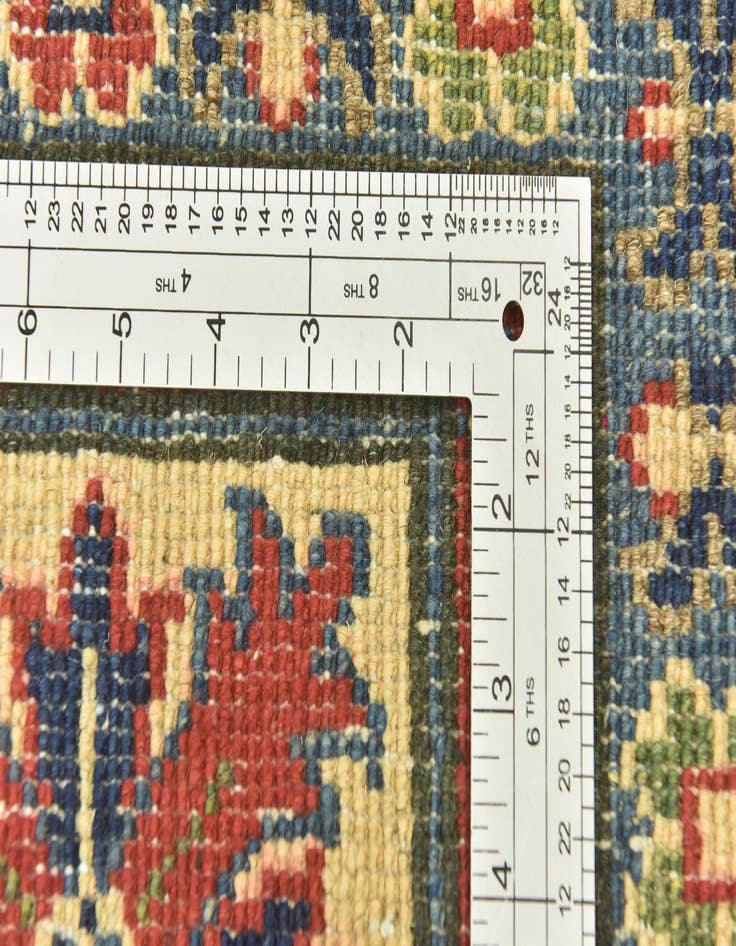 Detail image of  5' 9 x 8' 2  Hand Knotted Kazak Rug