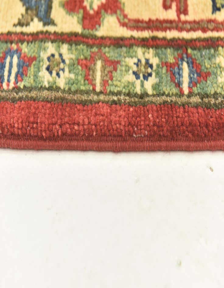 Detail image of  5' x 7' 3  Hand Knotted Kazak Rug