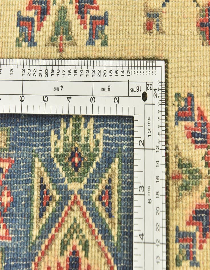Detail image of  3' 10 x 5' 7  Hand Knotted Kazak Rug