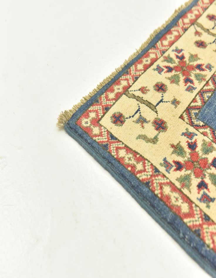 Detail image of  3' 10 x 5' 7  Hand Knotted Kazak Rug