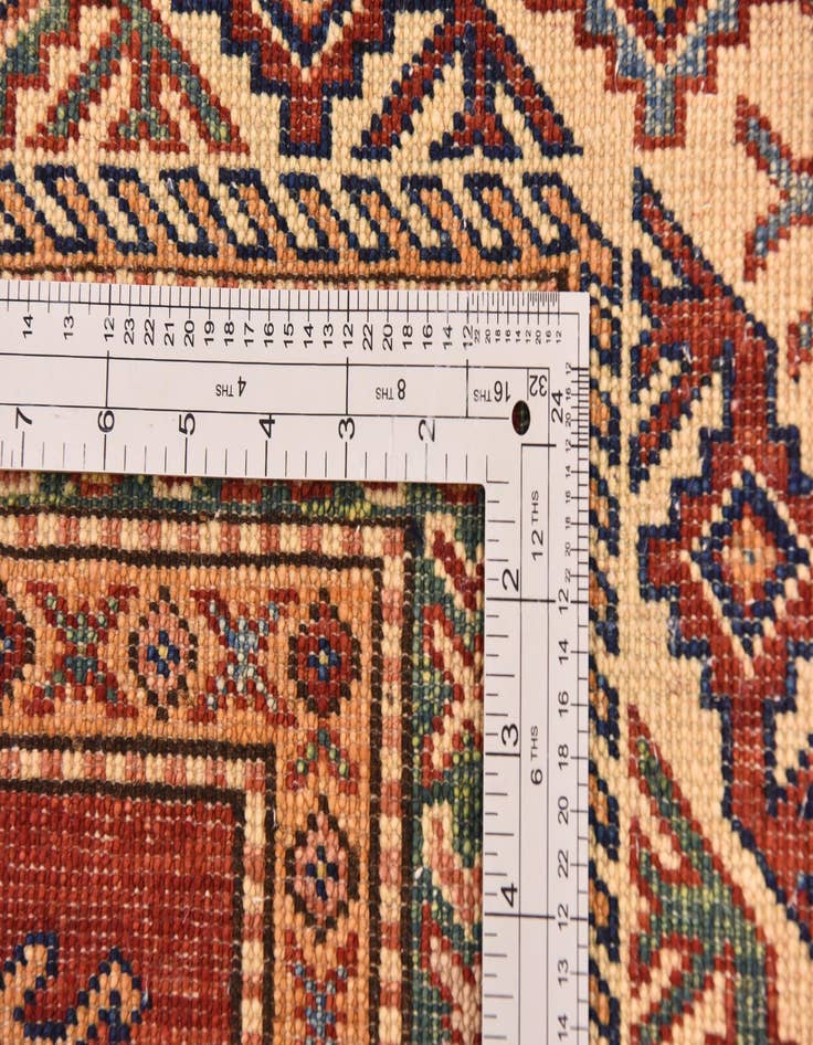 Detail image of 5' x 6' 9 Hand Knotted Kazak Oriental Rug