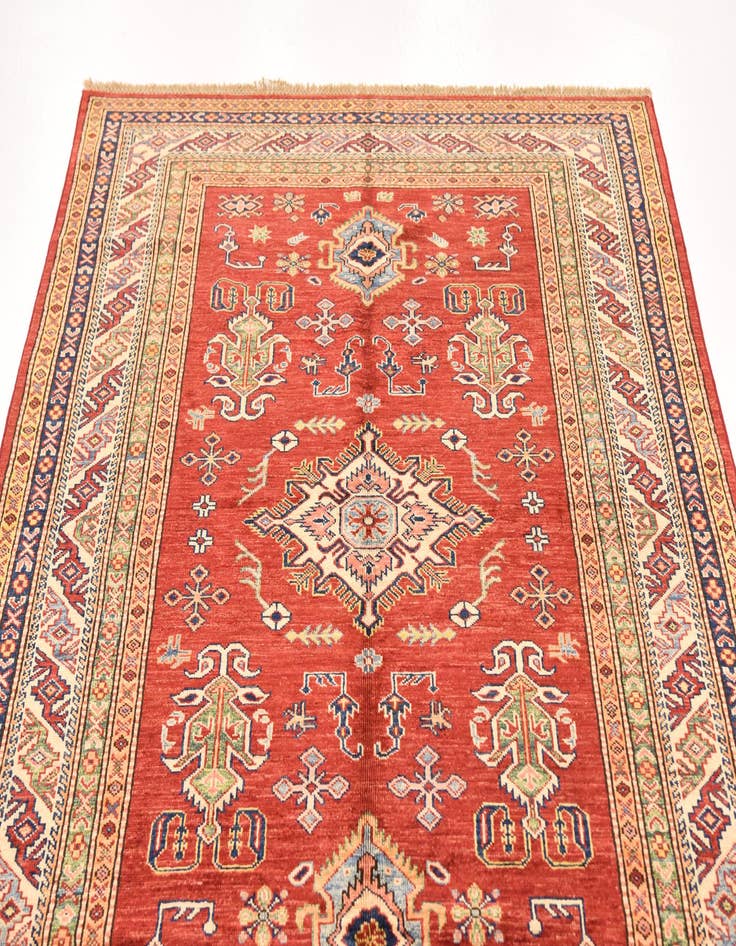 Detail image of 5' x 6' 9 Hand Knotted Kazak Oriental Rug