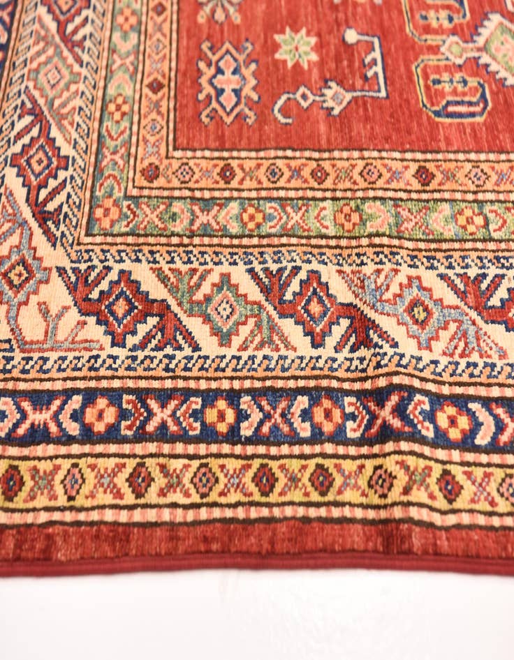 Detail image of 5' x 6' 9 Hand Knotted Kazak Oriental Rug