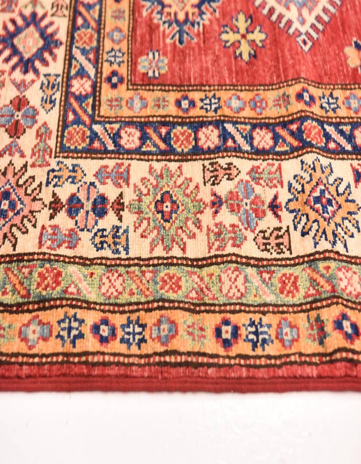 Detail image of  5' 2 x 7' 1  Hand Knotted Kazak Oriental Rug