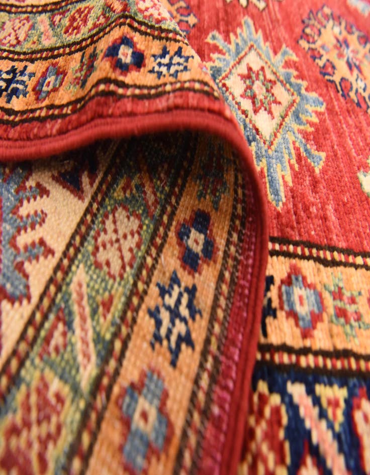 Detail image of  5' 2 x 7' 1  Hand Knotted Kazak Oriental Rug