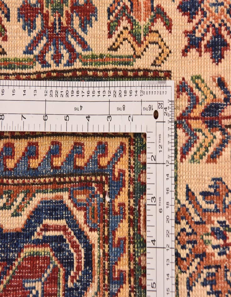 Detail image of  4' 10 x 6' 8  Hand Knotted Kazak Oriental Rug