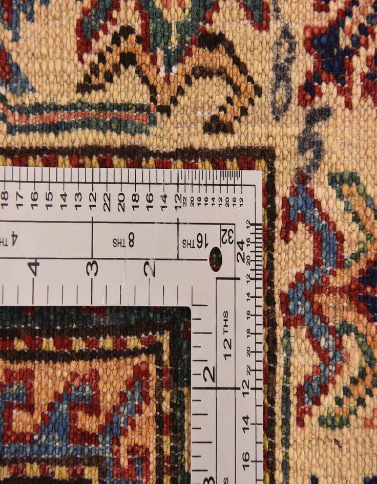 Detail image of  5' x 6' 6  Hand Knotted Kazak Oriental Rug