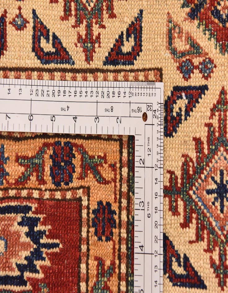 Detail image of 5' 7 x 8' 4 Hand Knotted Kazak Oriental Rug