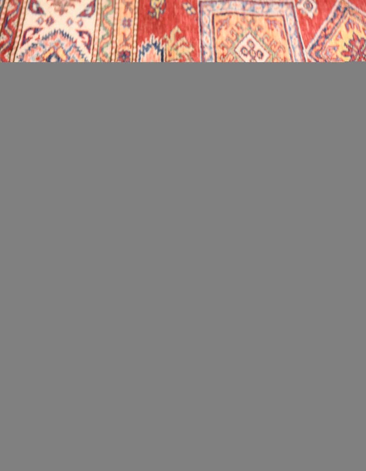 Detail image of 5' 7 x 8' 4 Hand Knotted Kazak Oriental Rug