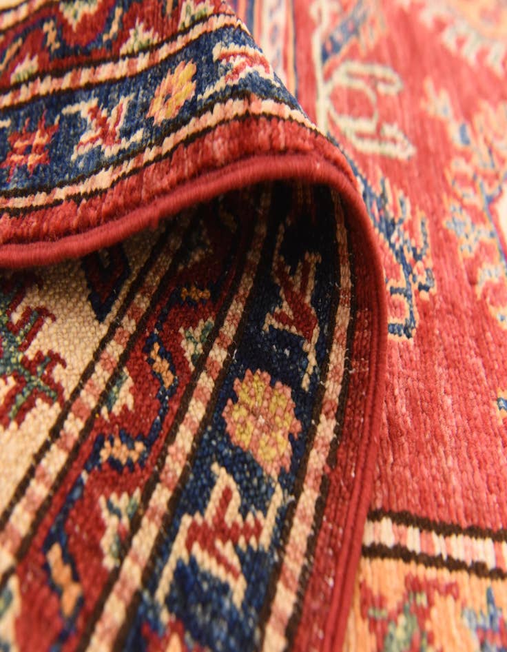 Detail image of 5' 7 x 8' 4 Hand Knotted Kazak Oriental Rug