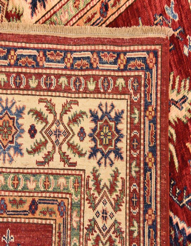 Detail image of  5' 9 x 7' 10  Hand Knotted Kazak Oriental Rug