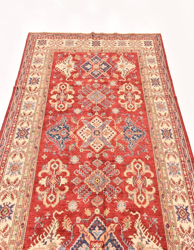 Detail image of  5' 9 x 7' 10  Hand Knotted Kazak Oriental Rug