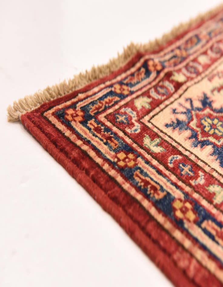 Detail image of  5' 9 x 7' 10  Hand Knotted Kazak Oriental Rug