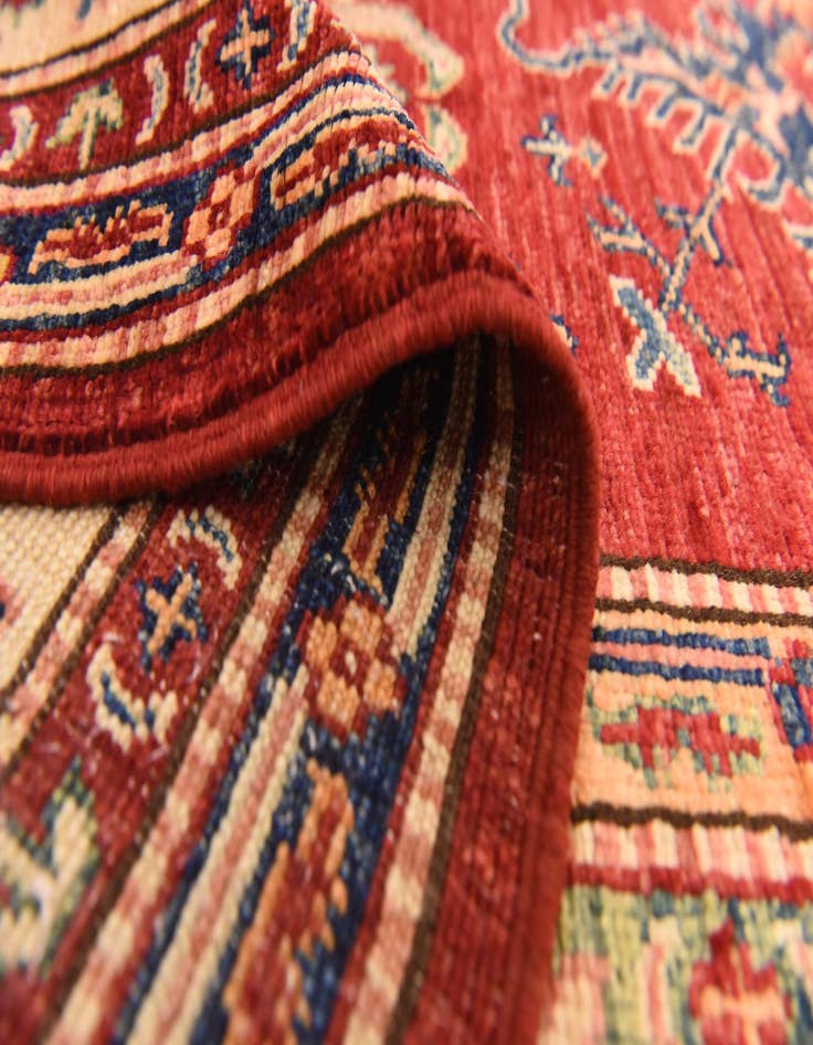 Detail image of  5' 9 x 7' 10  Hand Knotted Kazak Oriental Rug
