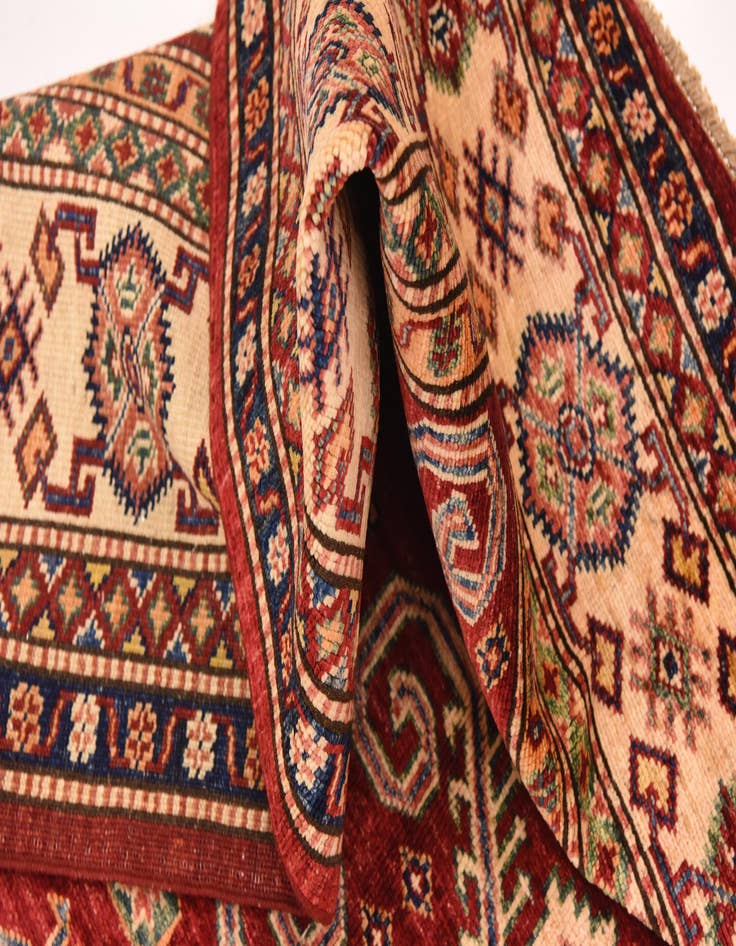 Detail image of  5' 9 x 8' 2  Hand Knotted Kazak Oriental Rug