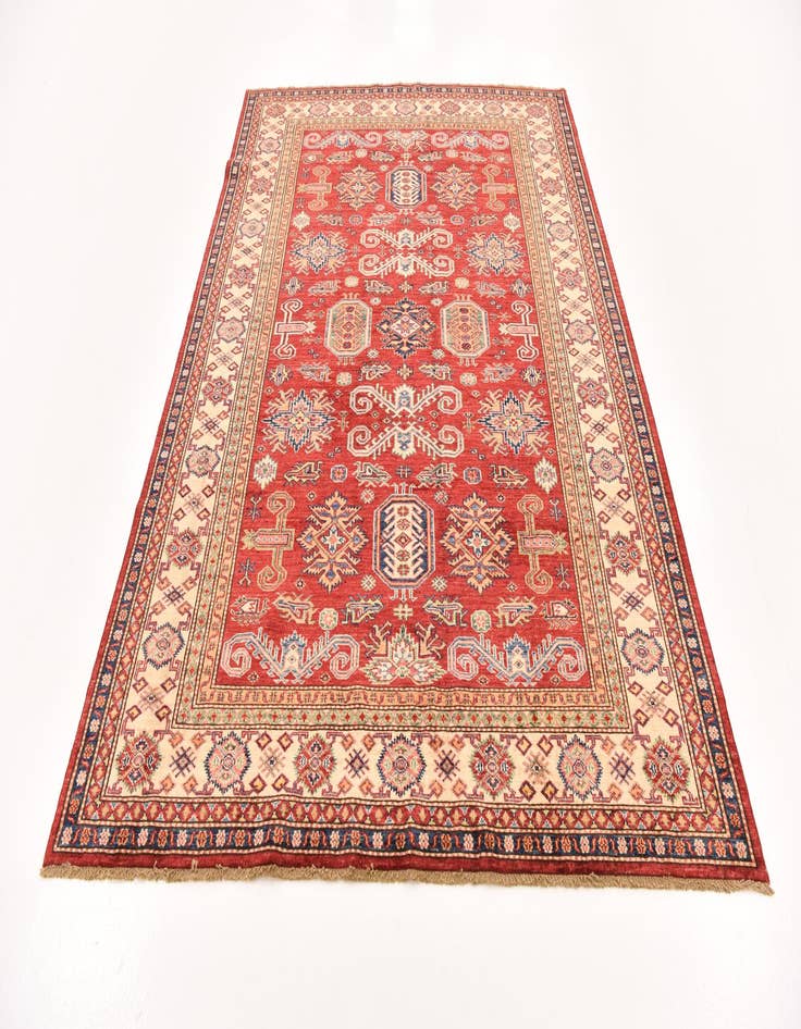 Detail image of  5' 9 x 8' 2  Hand Knotted Kazak Oriental Rug