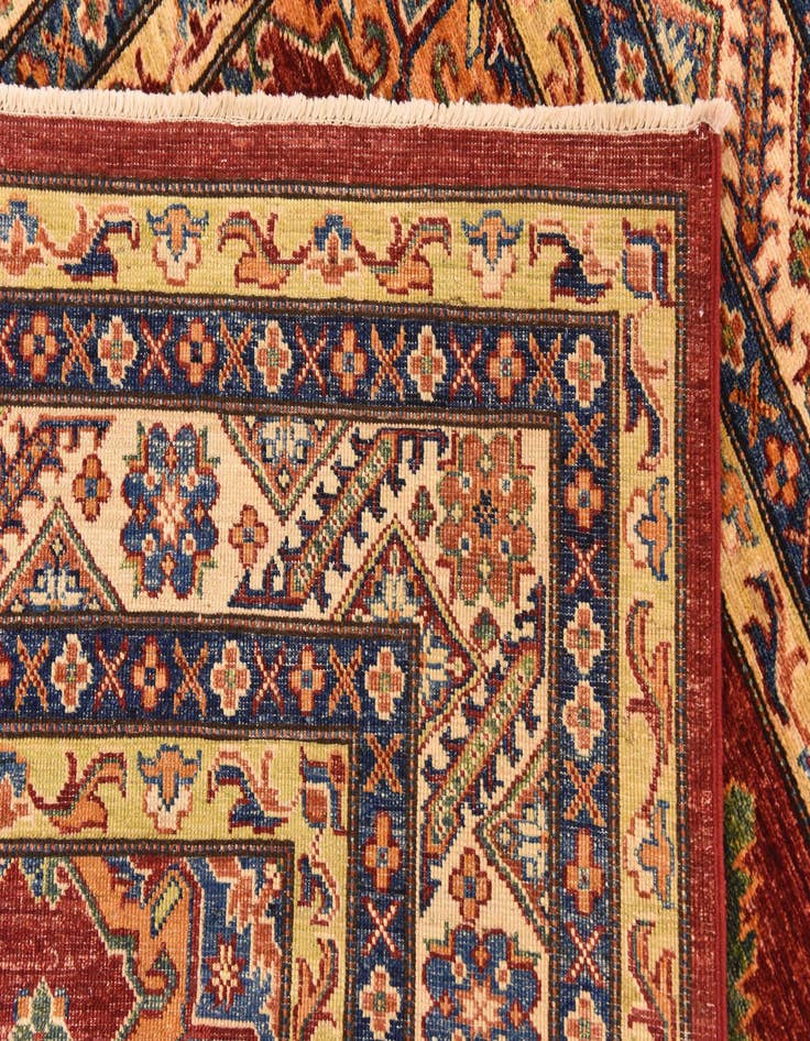 Detail image of  5' 8 x 7' 7  Hand Knotted Kazak Oriental Rug