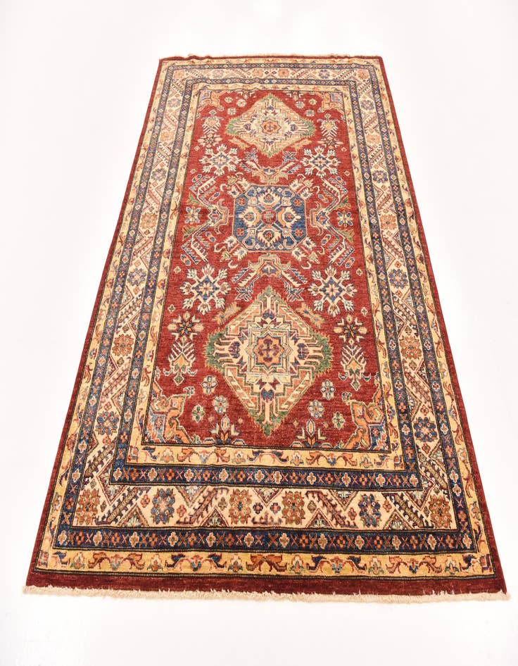 Detail image of  5' 8 x 7' 7  Hand Knotted Kazak Oriental Rug