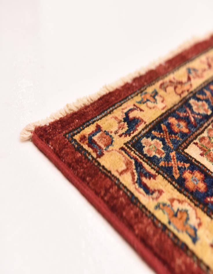Detail image of  5' 8 x 7' 7  Hand Knotted Kazak Oriental Rug