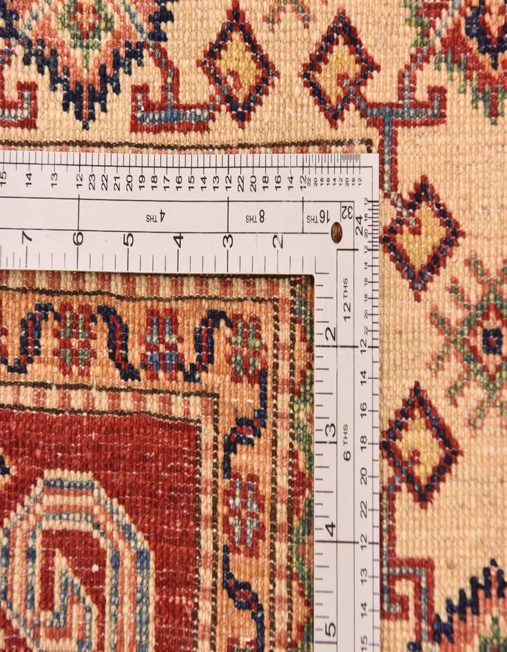 Detail image of  5' 6 x 7' 10  Hand Knotted Kazak Oriental Rug