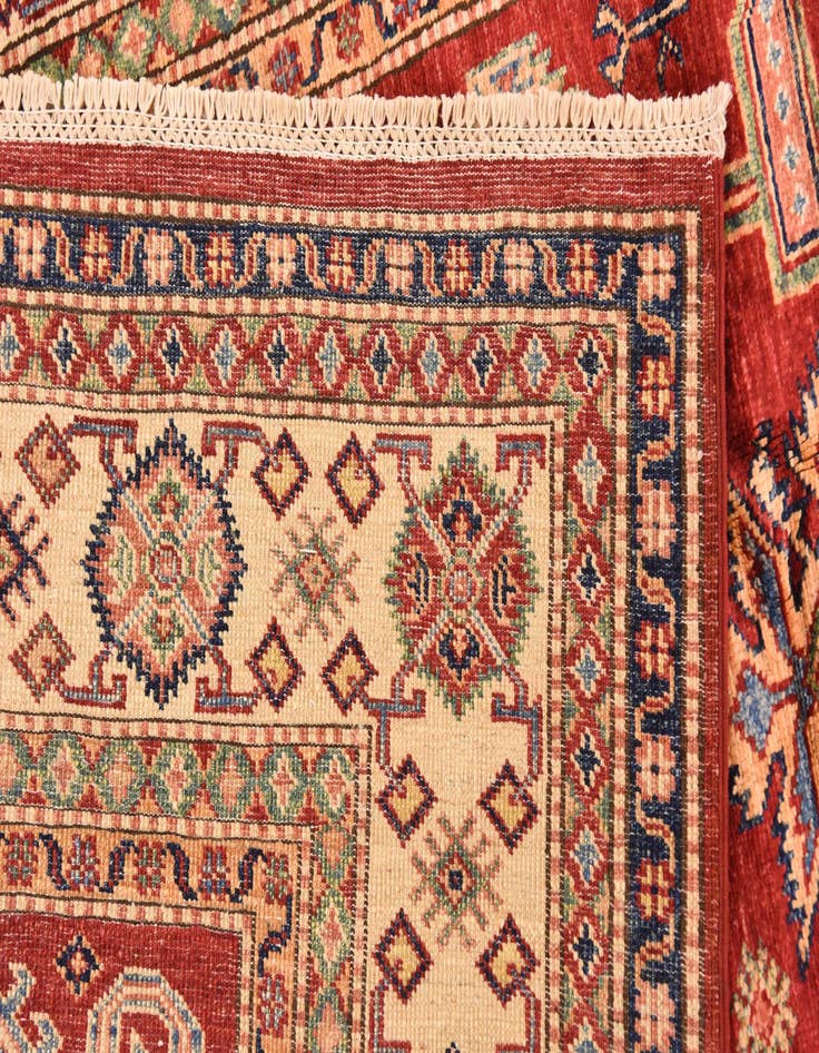 Detail image of  5' 6 x 7' 10  Hand Knotted Kazak Oriental Rug