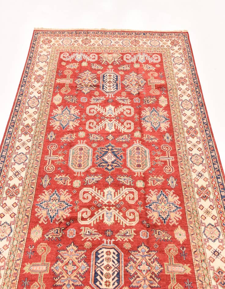 Detail image of  5' 6 x 7' 10  Hand Knotted Kazak Oriental Rug