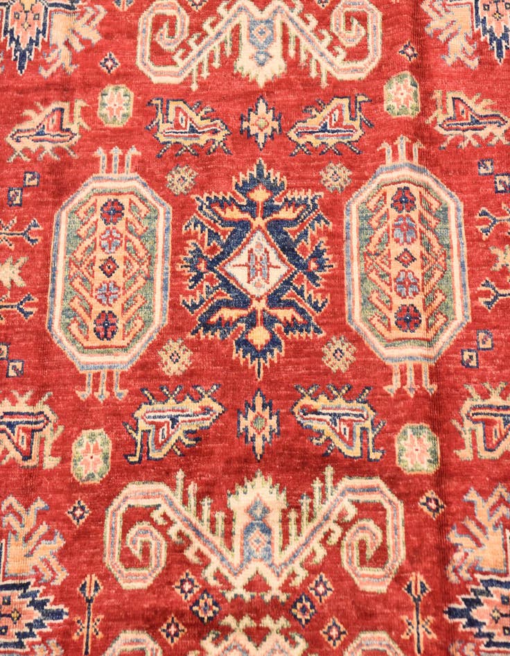 Detail image of  5' 6 x 7' 10  Hand Knotted Kazak Oriental Rug