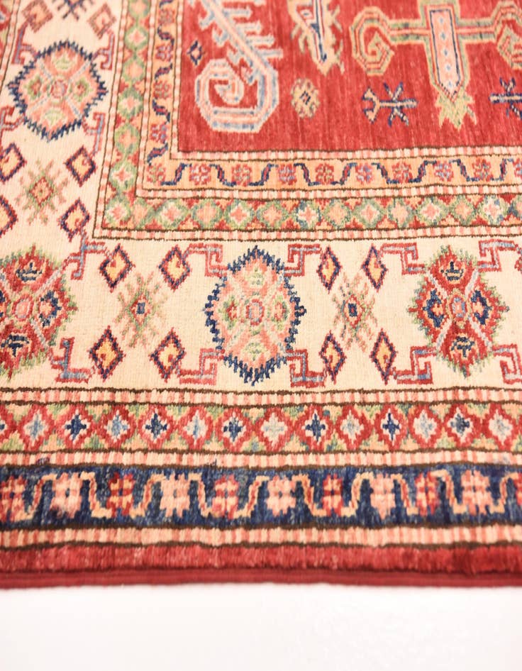Detail image of  5' 6 x 7' 10  Hand Knotted Kazak Oriental Rug