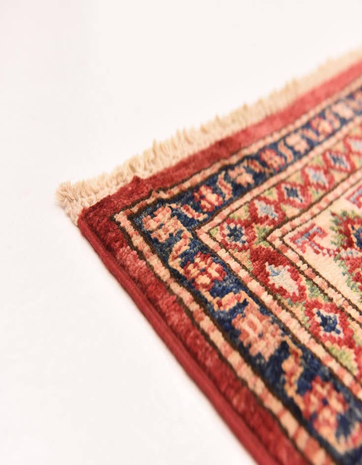 Detail image of  5' 6 x 7' 10  Hand Knotted Kazak Oriental Rug