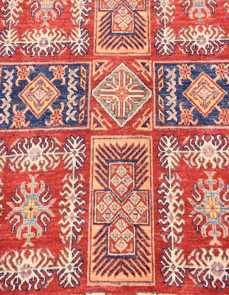 Detail image of  5' 8 x 7' 11  Hand Knotted Kazak Oriental Rug
