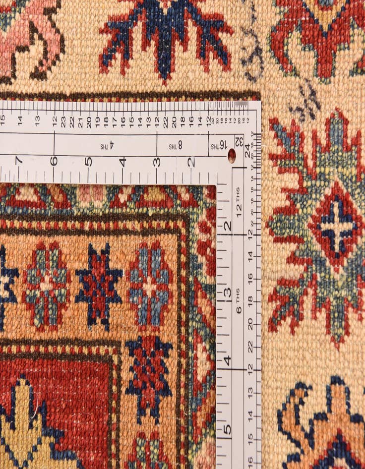 Detail image of  5' 10 x 8' 1  Hand Knotted Kazak Oriental Rug