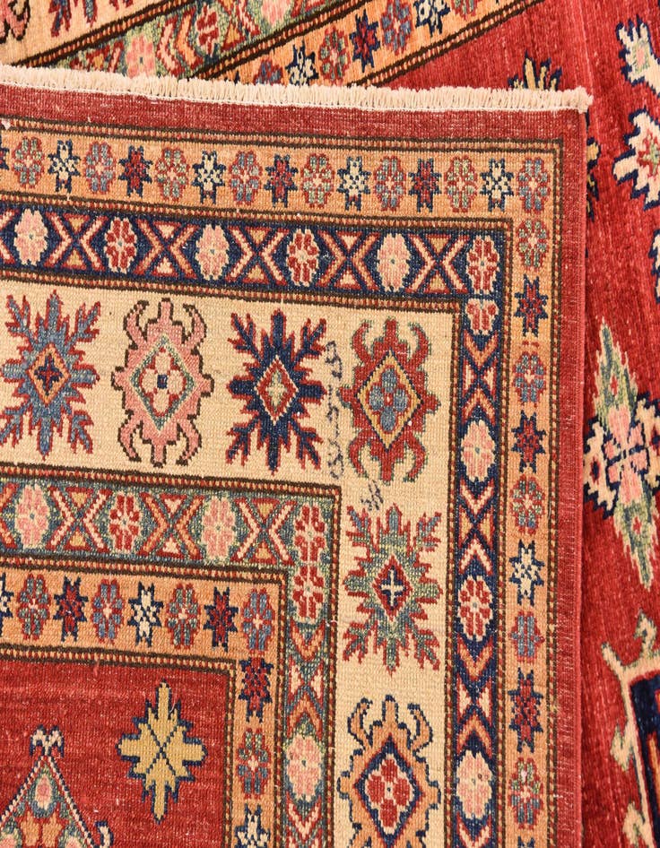 Detail image of  5' 10 x 8' 1  Hand Knotted Kazak Oriental Rug