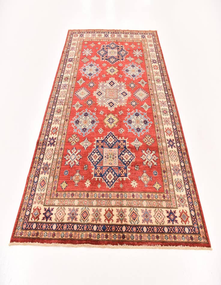 Detail image of  5' 10 x 8' 1  Hand Knotted Kazak Oriental Rug